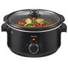 Tomado TSC3501B - Slowcooker - 3.5 liter - Keramische binnenpan - 3 warmtestanden - PFAS vrij - Zwart