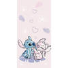 Disney Lilo & Stitch Strandlaken Heart - 70 x 140 cm - Katoen