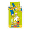 The Simpsons dekbedovertrek Family - Eenpersoons - 140 x 200 cm - Katoen