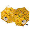 Floss & Rock Paraplu Luipaard - 54 cm x Ø 56 cm - Verandert van kleur