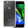 Basey Hoes Geschikt Voor iPhone 7 Hoesje Siliconen Back Cover Case - iPhone 7 Hoes Silicone Case Hoesje - Transparant