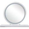 Elfida - Make up spiegel met verlichting LED - USB oplaad poort - Hoogwaardige spiegel - Wit