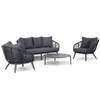 Coco Leonardo/Pacific 100 cm stoel-bank loungeset 4-delig