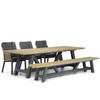 Lifestyle Garden Furniture Verona/Trente 260 cm dining tuinset 5-delig