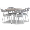 Santika Vivian/Yala 125 cm dining tuinset 5-delig