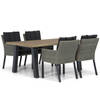 Garden Collections Oxbow/Glasgow 180 cm dining tuinset 5-delig