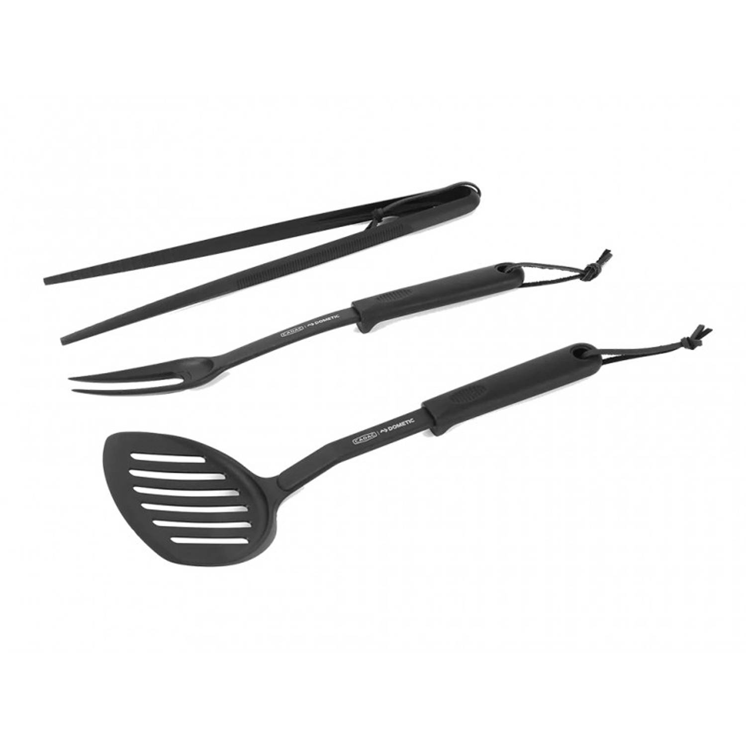Cadac Tool set of 3 spatel, fork, tang