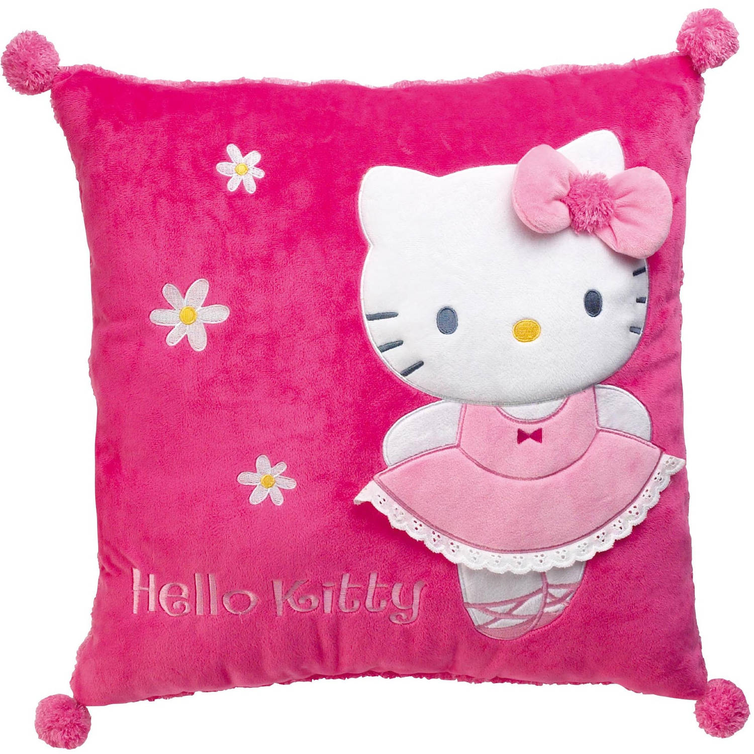 Hello Kitty Kussen meisjes roze 43 cm