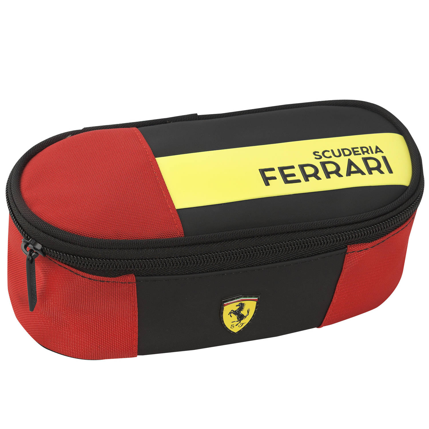 Ferrari Etui Ovaal, Scuderia - 22 x 9,5 x 7 cm - Polyester