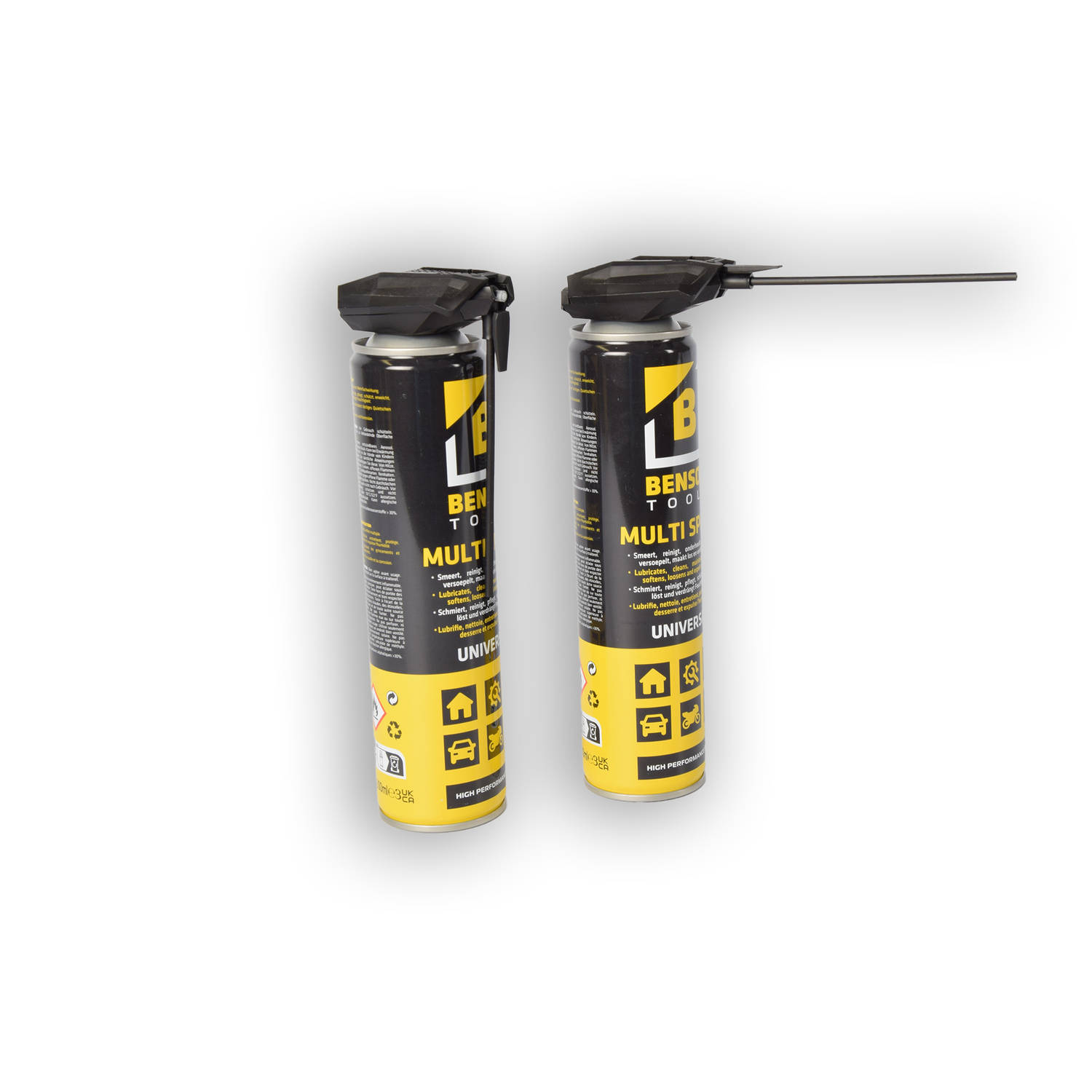 Multi Spray - 8-in-1 Reiniging en Smeermiddel (2x300 ml) - Multifunctioneel voor Huishouden en Onderhoud
