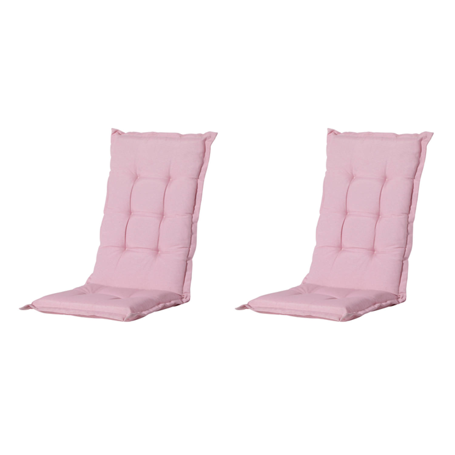 Madison Tuinkussens Hoge Rug Panama Soft Pink 123x50 Roze 2 Stuks