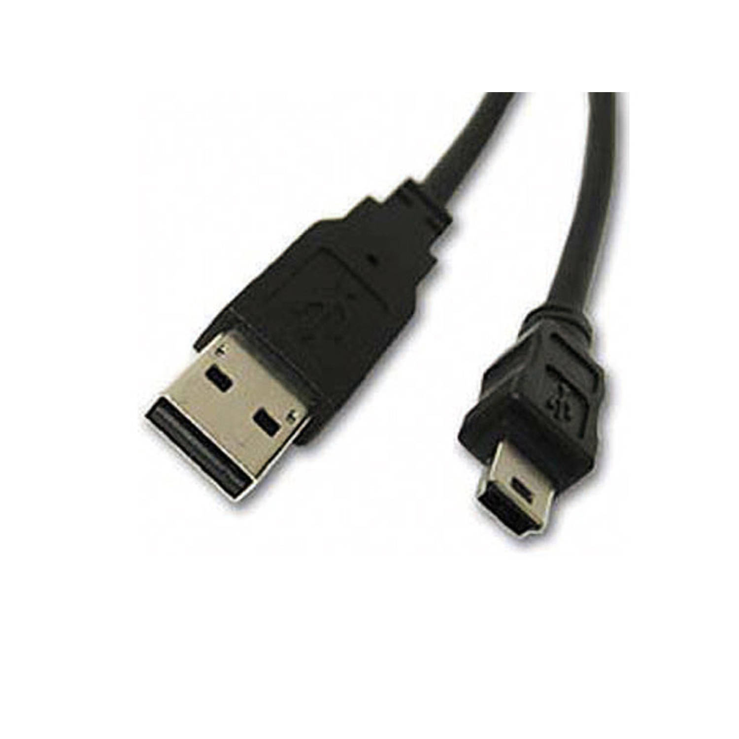 Caliber Verloopkabel USB > mini USB 0,5 meter