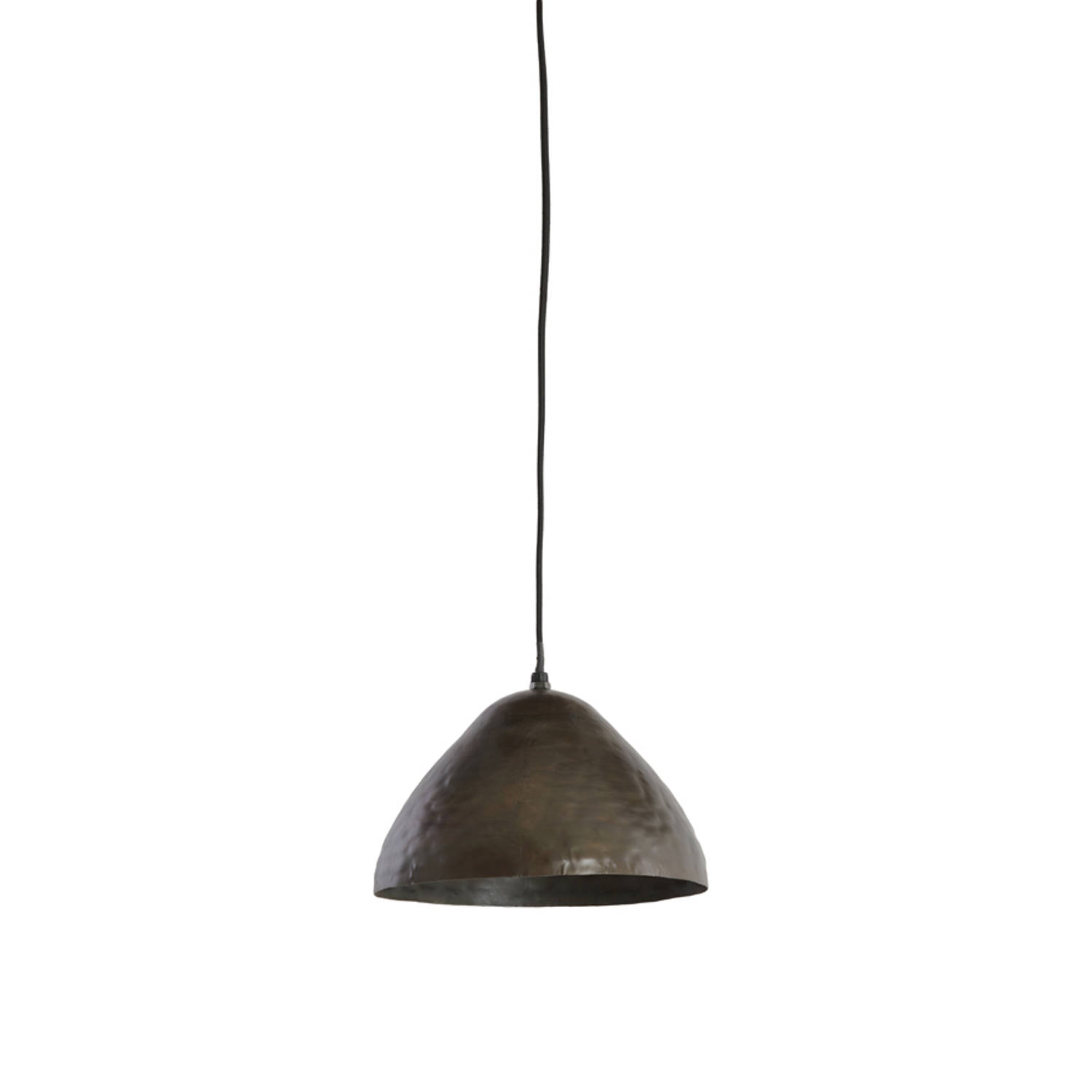 Light & Living - Hanglamp ELIMO - Ø25x15cm - Bruin