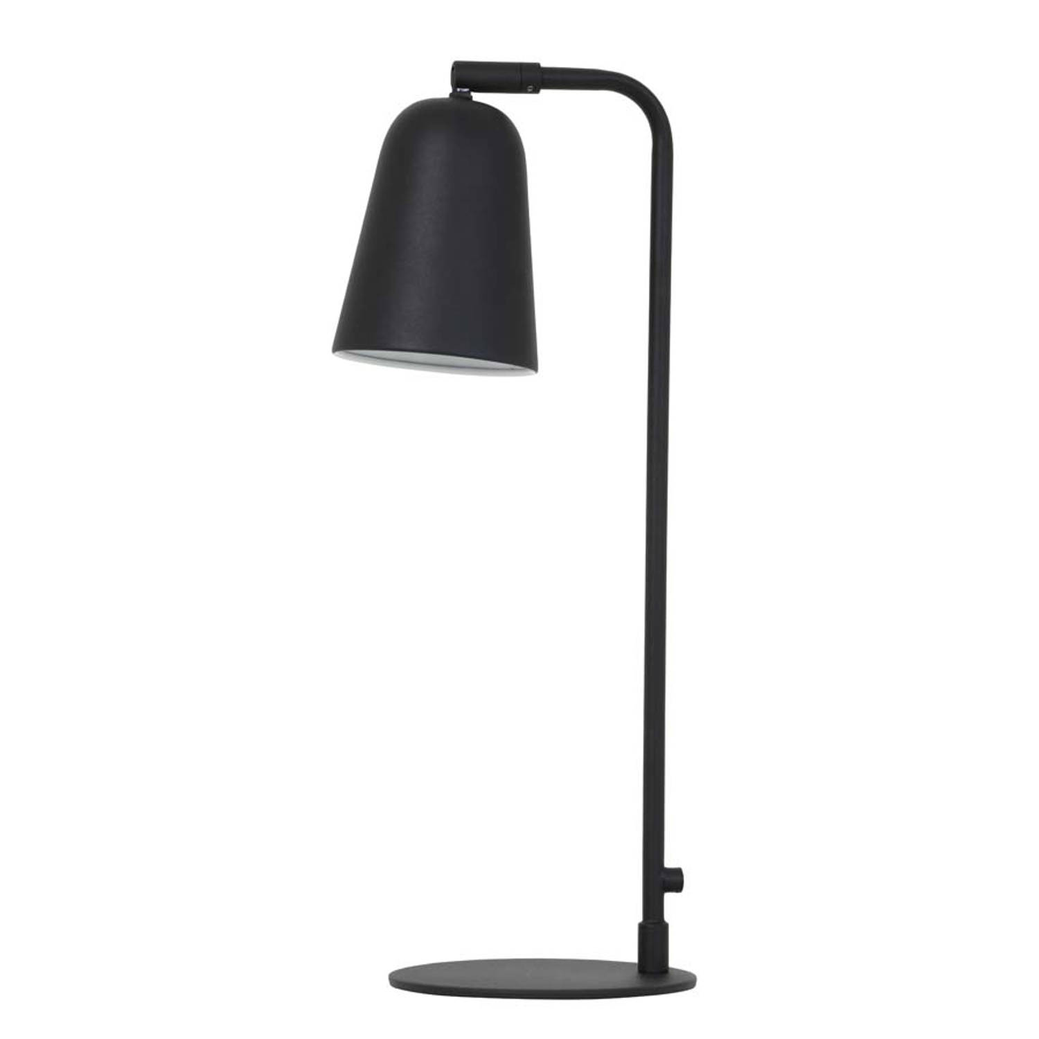 Tafellamp Salomo Ã�20x47,5 cm zwart Light & Living