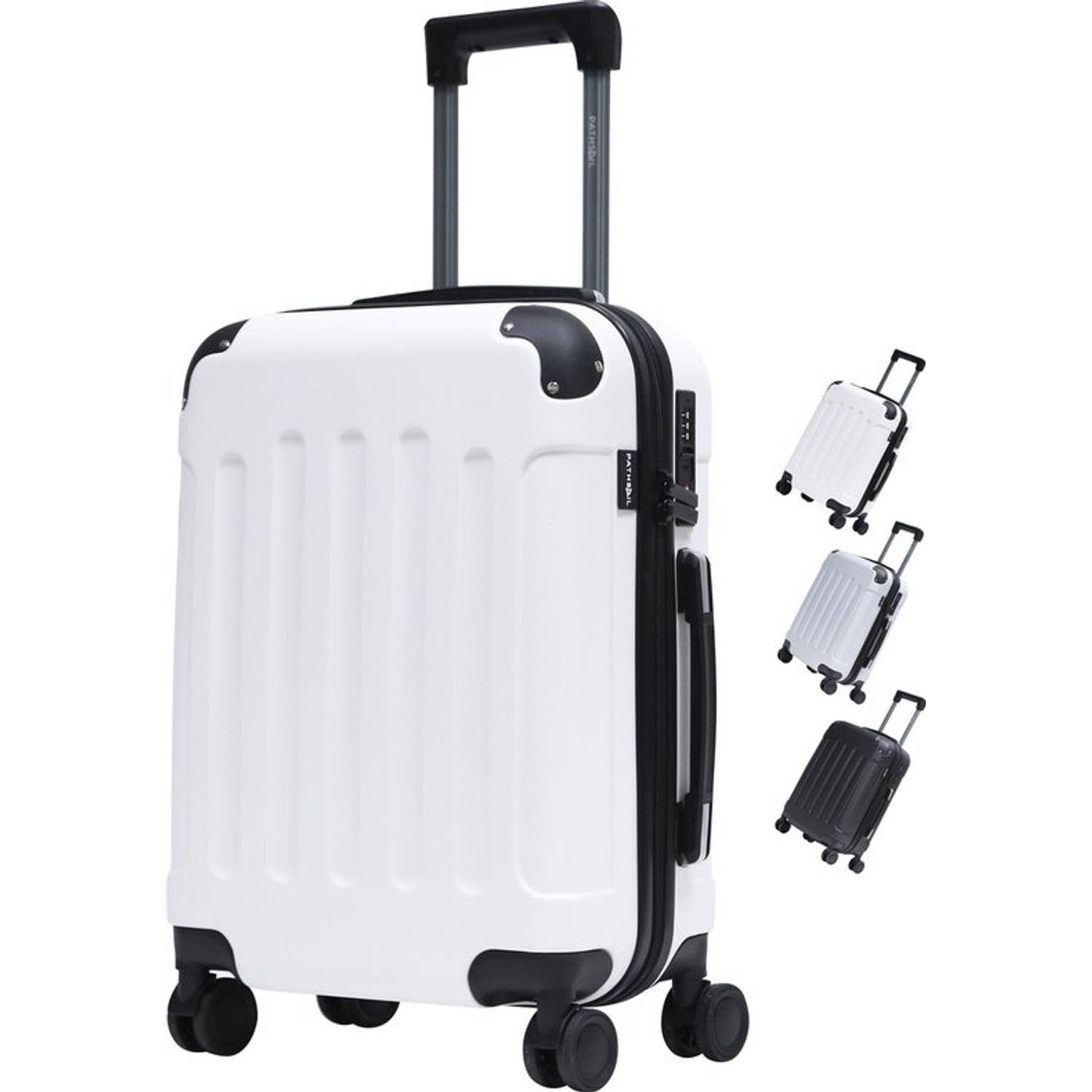 Pathsail koffer - 40L ABS- Wit