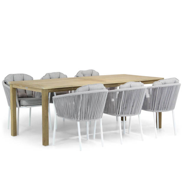 Santika Novita/Weston 210 cm dining tuinset 7-delig