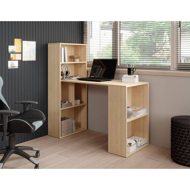 Meubella Bureau Ward - Eiken - 120 cm