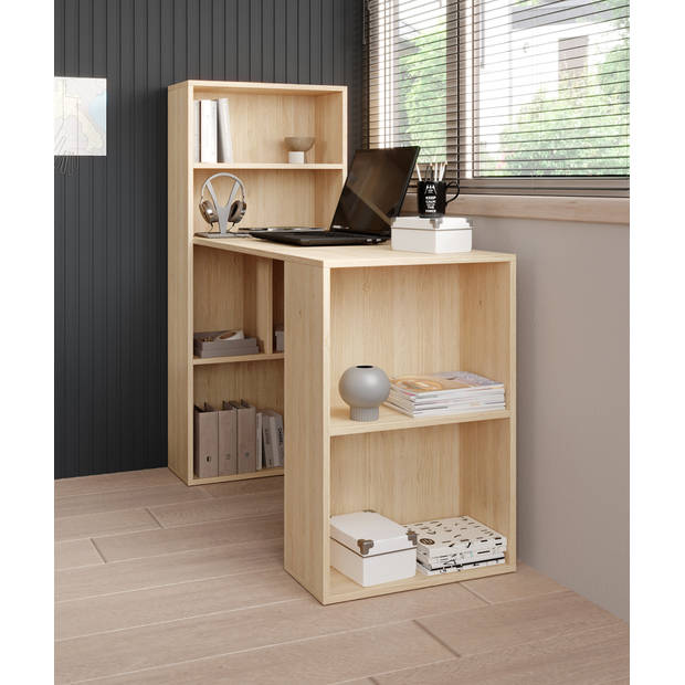 Meubella Bureau Ward - Eiken - 120 cm