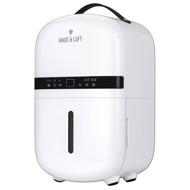 Haus & Luft - Luchtontvochtiger en Luchtreiniger - 5 liter/dag - SMART-functie - Watertank 1,7L - Stil - 250W - Wit