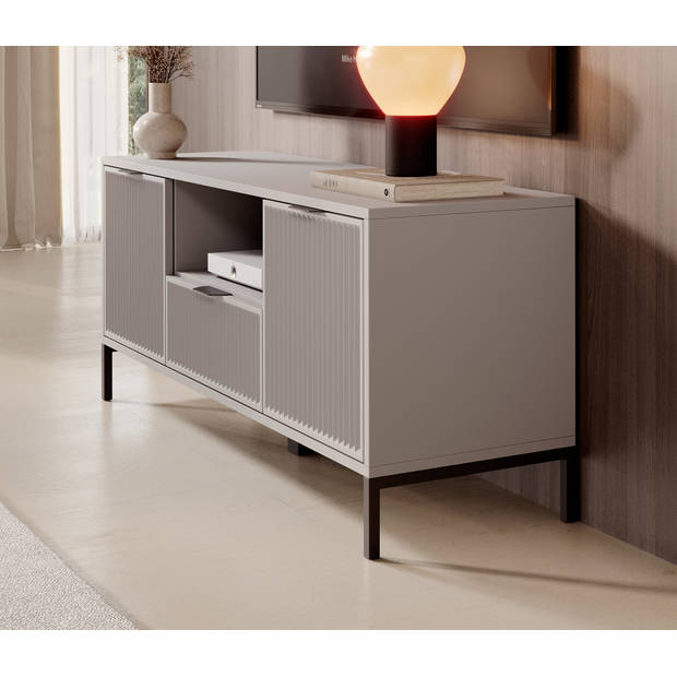 Meubella TV-Meubel Lund - Beige - 135 cm