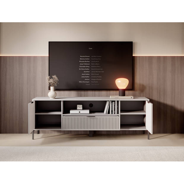 Meubella TV-Meubel Lund - Beige - 165 cm