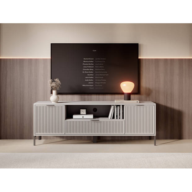 Meubella TV-Meubel Lund - Beige - 165 cm