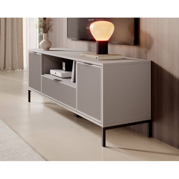 Meubella TV-Meubel Lund - Beige - 165 cm