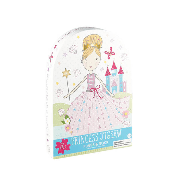 Floss & Rock Princess Puzzel 20 st. - 38 x 33 cm