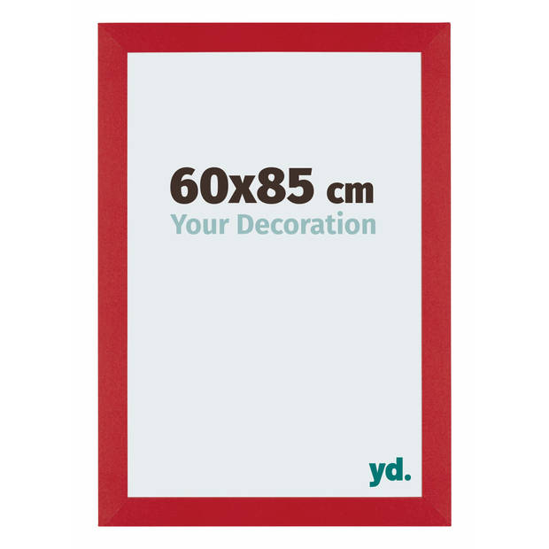 Fotolijst 60x85cm Rood MDF Mura