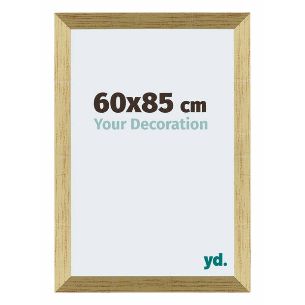 Fotolijst 60x85cm Goud Glans MDF Mura