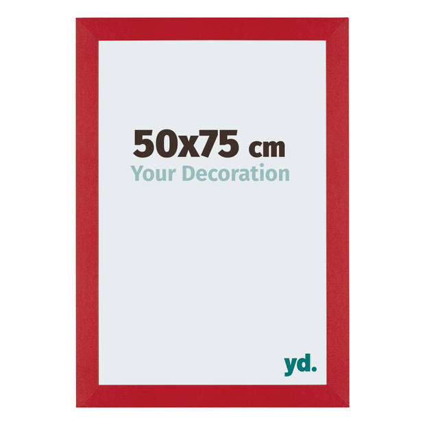 Fotolijst 50x75cm Rood MDF Mura