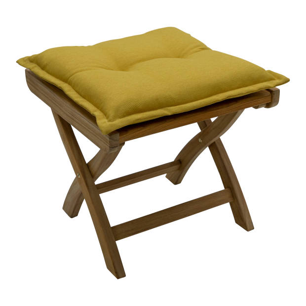 Madison - Zitkussen Panama Yellow - 50x50cm - 4 Stuks