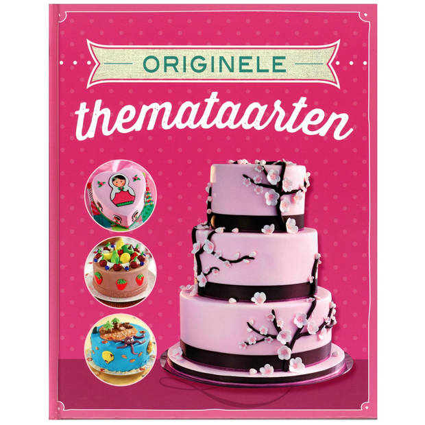 Kookboek Taarten Themataarten Hardcover - 128 blz