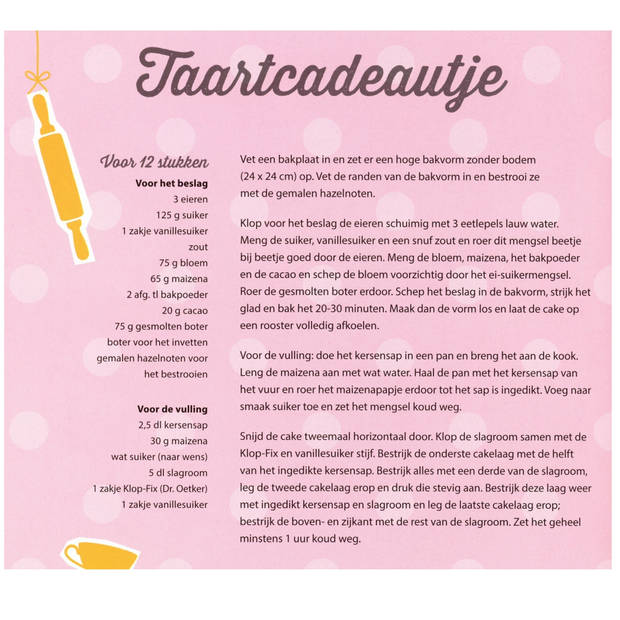 Kookboek Taarten Themataarten Hardcover - 128 blz