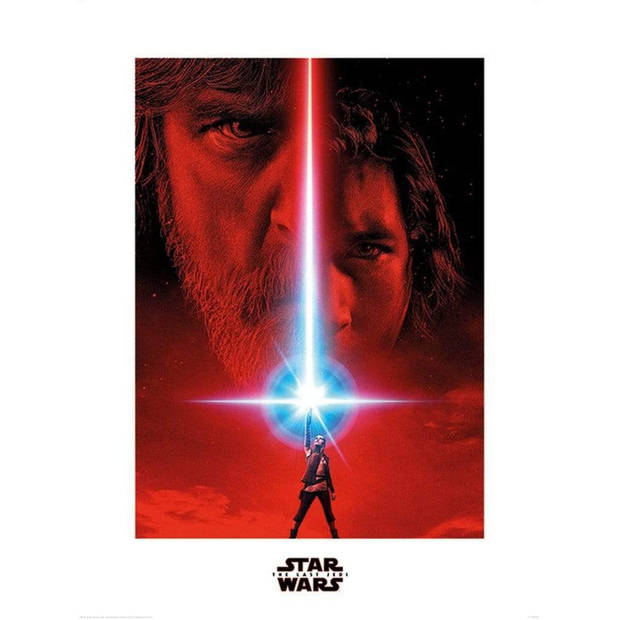 Kunstdruk Star Wars The Last Jedi Teaser 60x80cm