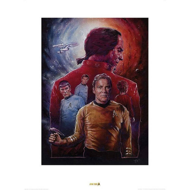 Kunstdruk Star Trek Space Seed 50th Anniversary 60x80cm