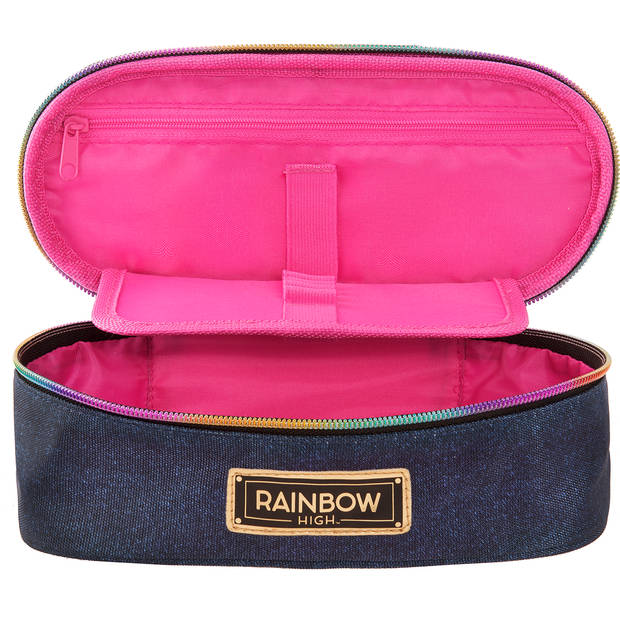 Rainbow High Etui Ovaal Fashion - 22 x 6 x 9,5 cm - Polyester