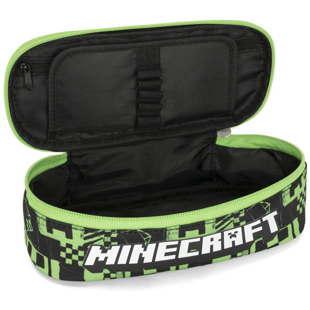 Minecraft Etui Ovaal, Build - 22 x 9,5 x 7 cm - Polyester