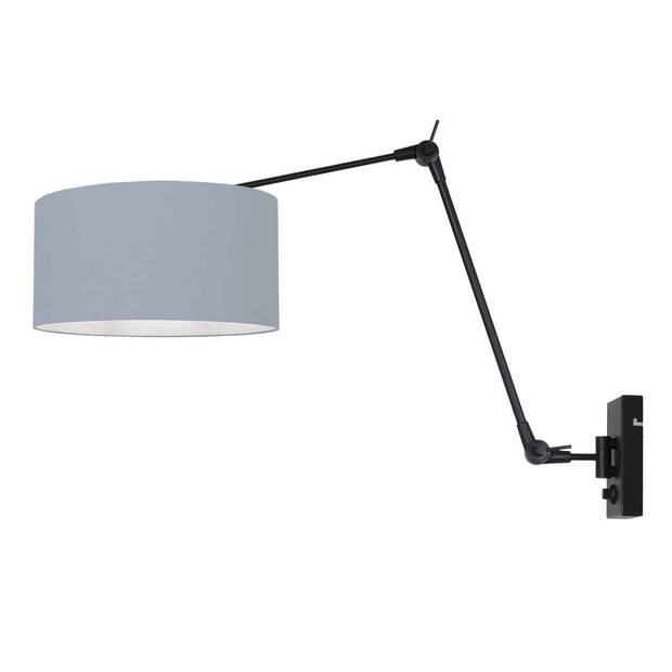 Steinhauer wandlamp Prestige chic - zwart - metaal - 3956ZW