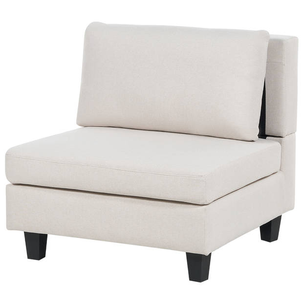Beliani UNSTAD - Modulaire Sofa-Beige-Polyester