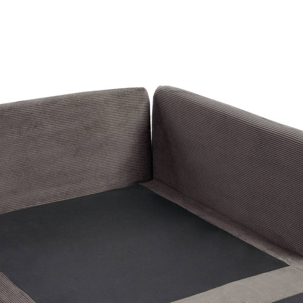 Beliani EGERIS - Modulaire Sofa-Bruin-Corduroy