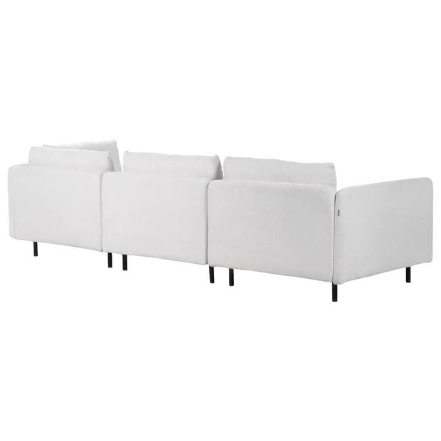 Beliani EGERIS - Modulaire Sofa-Grijs-Polyester