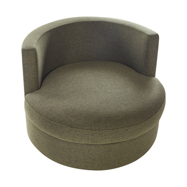 Beliani DALBY - Fauteuil-Groen-Polyester