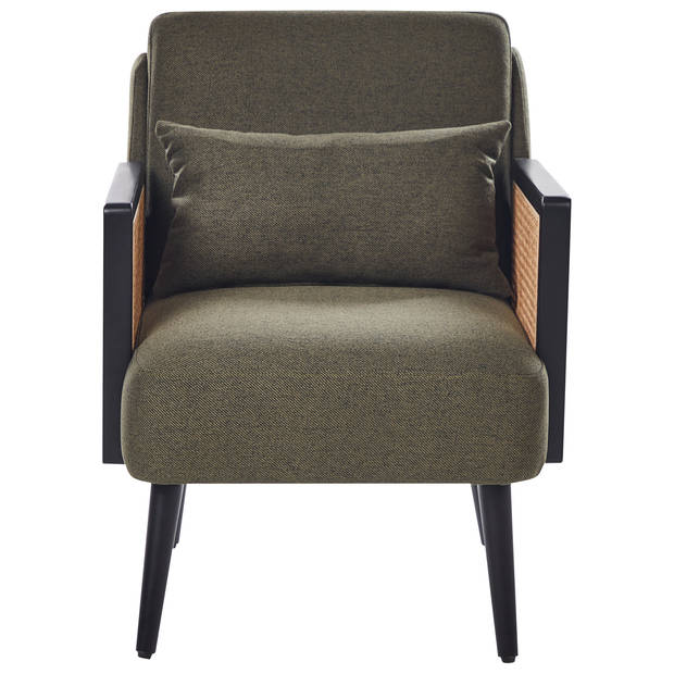 Beliani ORUM - Fauteuil-Groen-Polyester