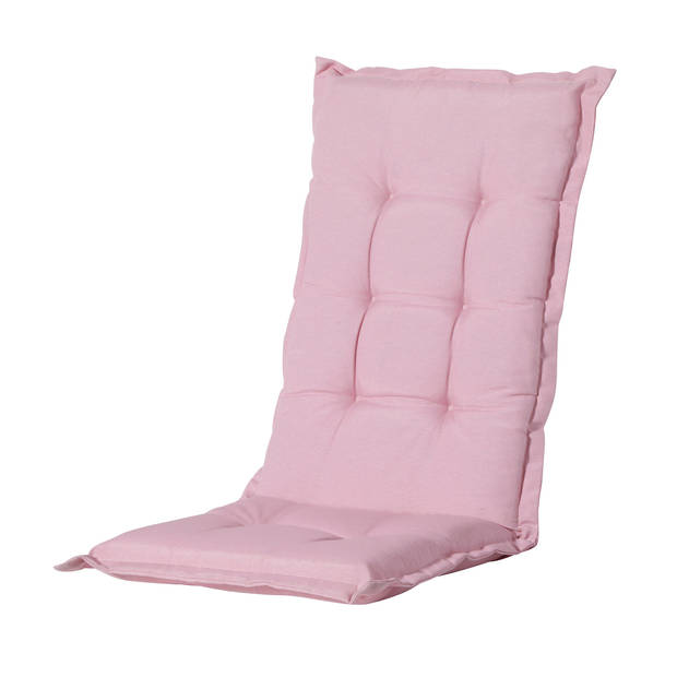 Madison - Tuinkussens Hoge Rug Panama Soft Pink - 123x50 - Roze - 2 Stuks