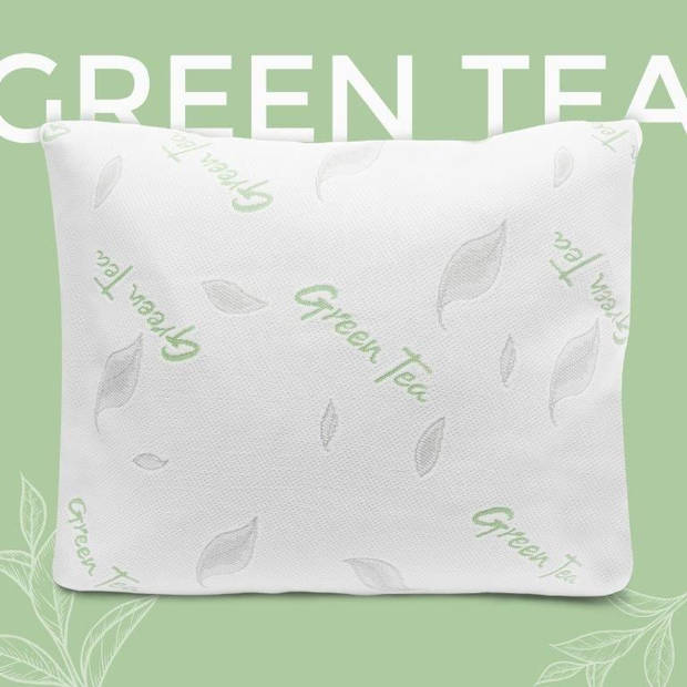 Doctor Fit Hoofdkussen - Green Tea - 60x70 cm