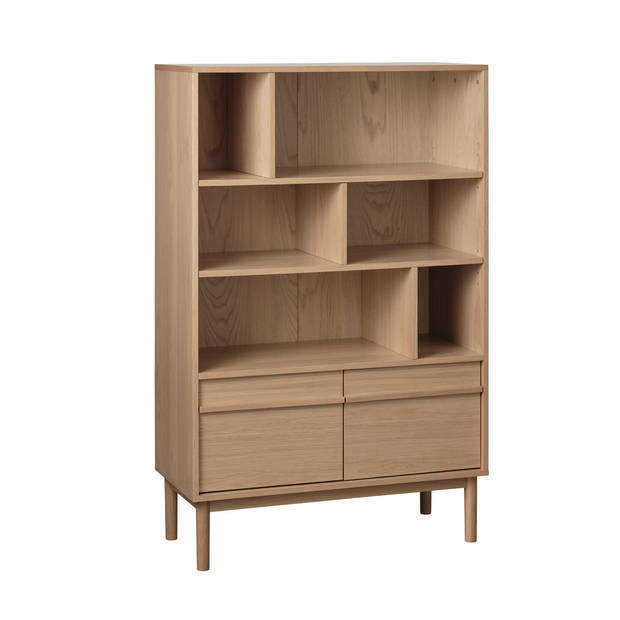 Giga Living - Boekenkast Ponza Naturel Eiken 140cm