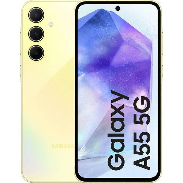 Samsung Galaxy A55 5G - 256GB - Awesome Lemon