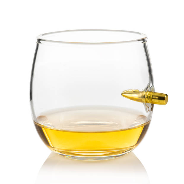 Whisiskey - Whiskey Bullet Egg glazen - 4 whiskey Glazen - Whiskey glazen set - 285ml - Waterglazen - Drinkglazen - Glas