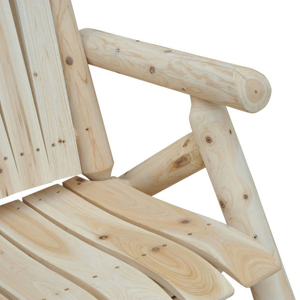 Houten tuinstoel - Tuinstoelen - Stoelen - Tuinmeubelen - 83 x 68 x 101 cm